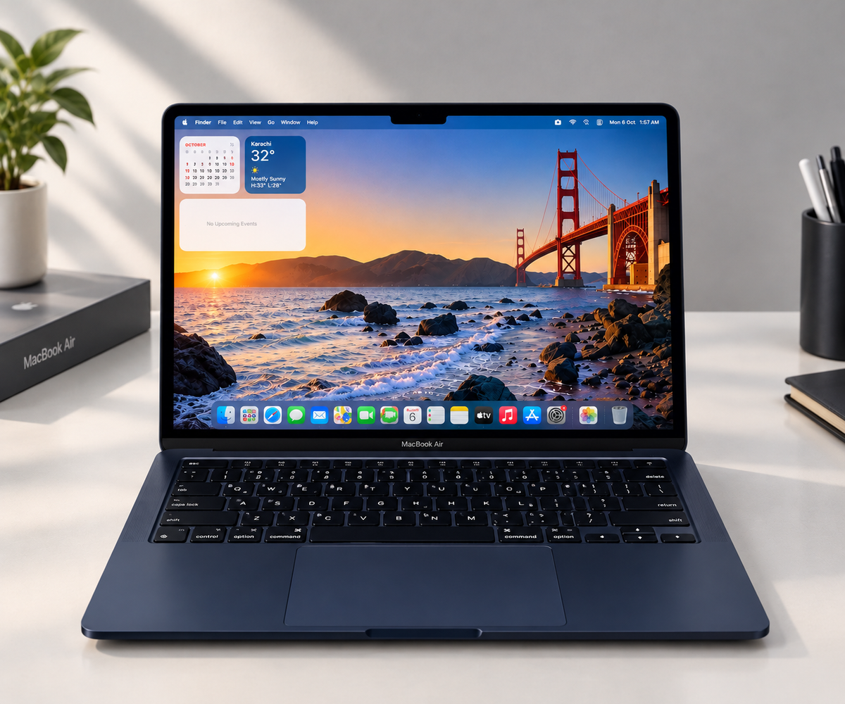 Used Apple MacBook Air 15-inch M2 Midnight with box