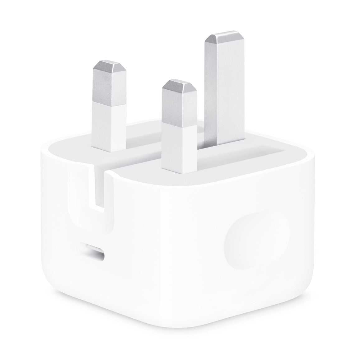 Apple 20W USB-C power adapter with 3-pin plug