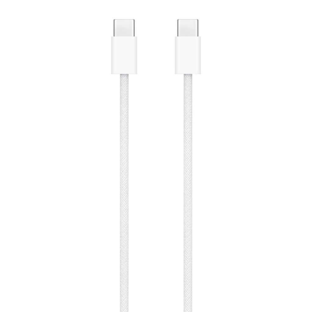 Apple USB-C to USB-C cable connectors close-up