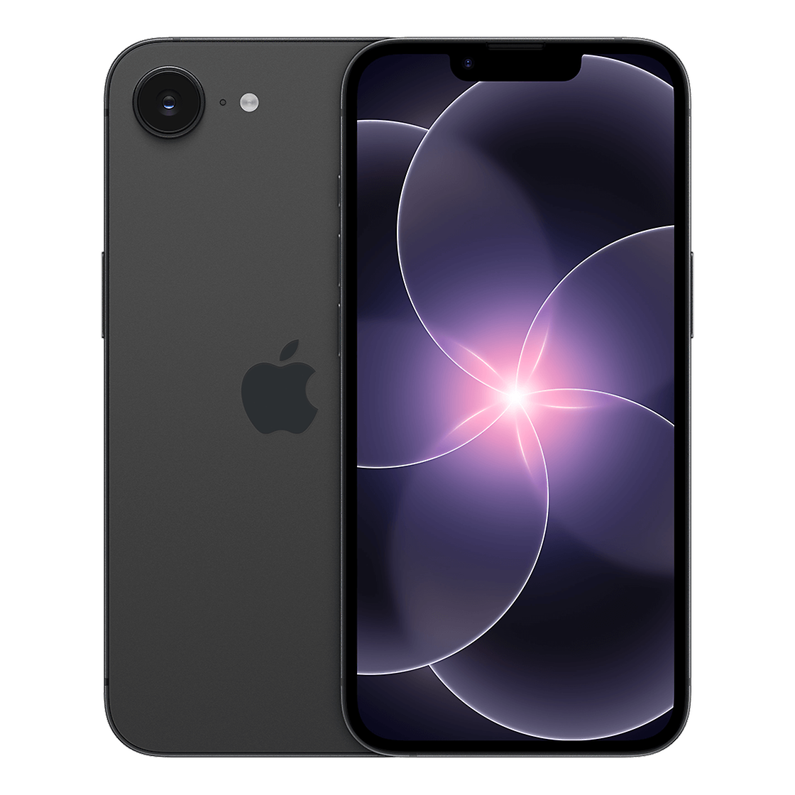 Apple iPhone 17e Black front and rear view KARTiN Pakistan