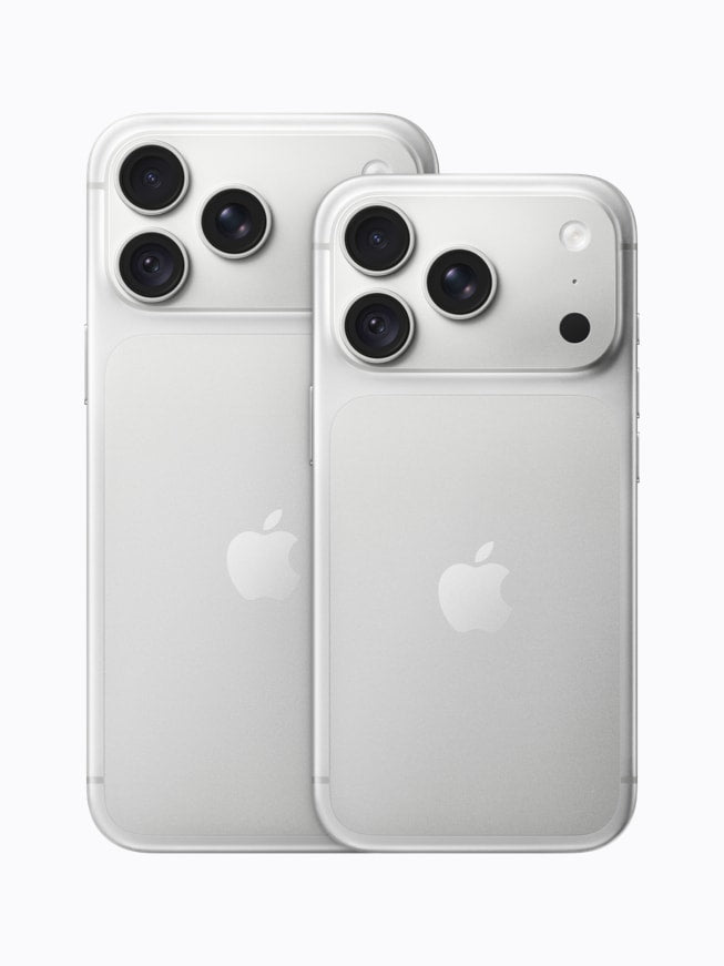 Apple iPhone 18 Pro Max and iPhone 18 Pro Silver official Apple colour comparison – KARTiN Pakistan
