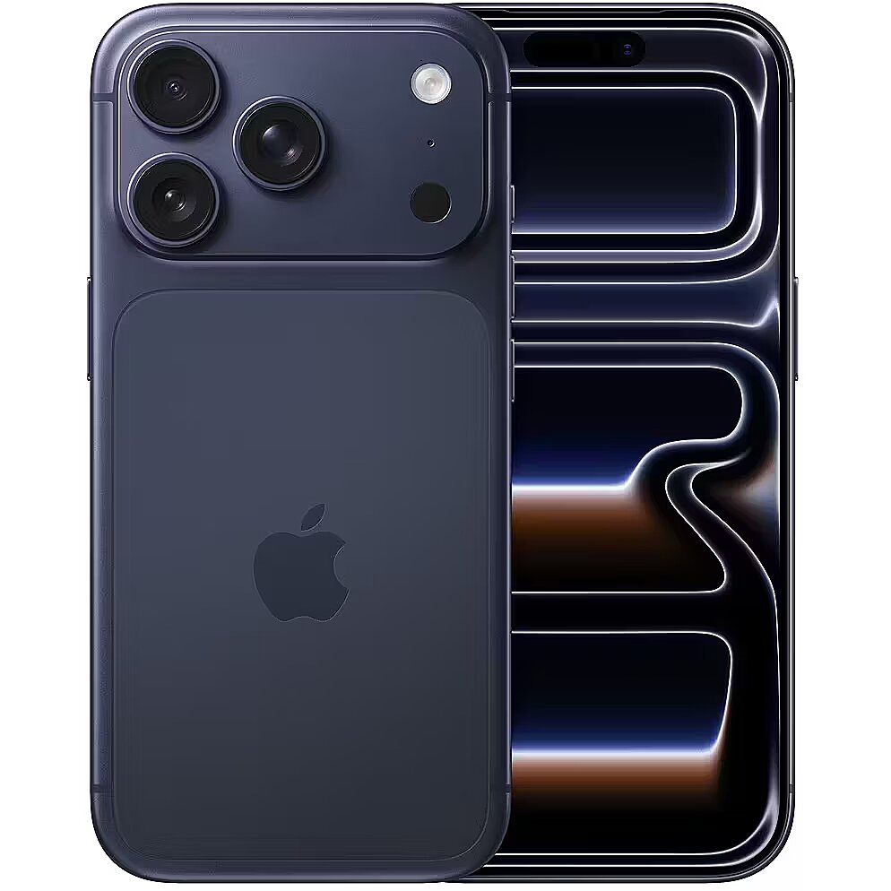 Apple iPhone 17 Pro Deep Blue front back KARTiN Pakistan