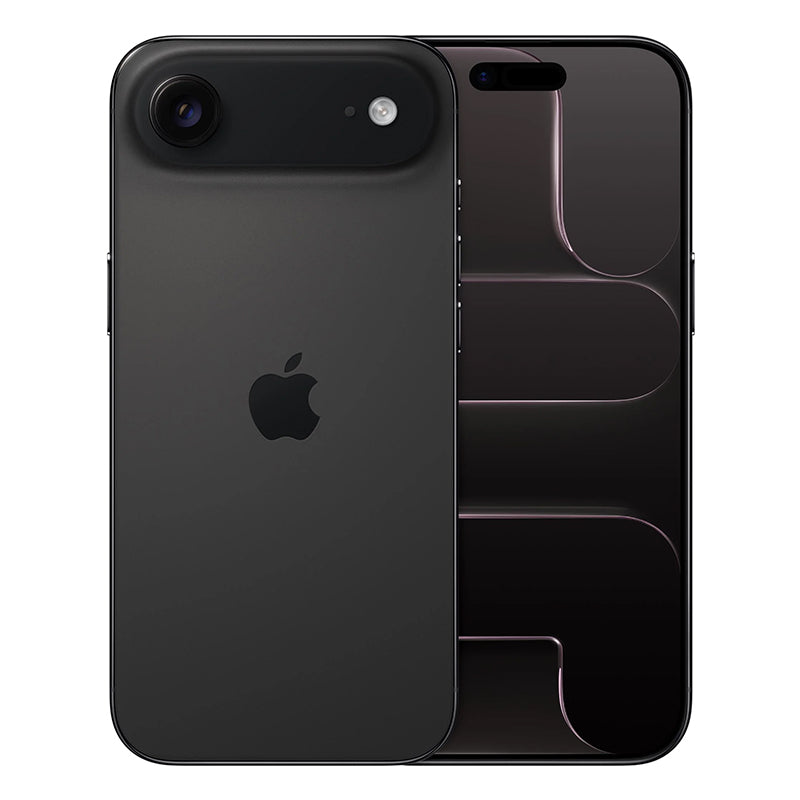 Apple iPhone Air Space Black front and rear view – KARTiN Pakistan